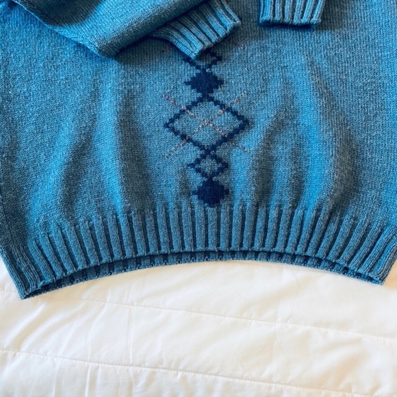 Vintage Grandpa Fiume Wool, Alpaca Pullover Sweater size XL - Picture 8 of 10